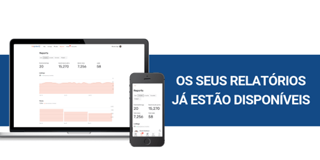 Imagem da Nova secção de Relatórios da ListGlobally